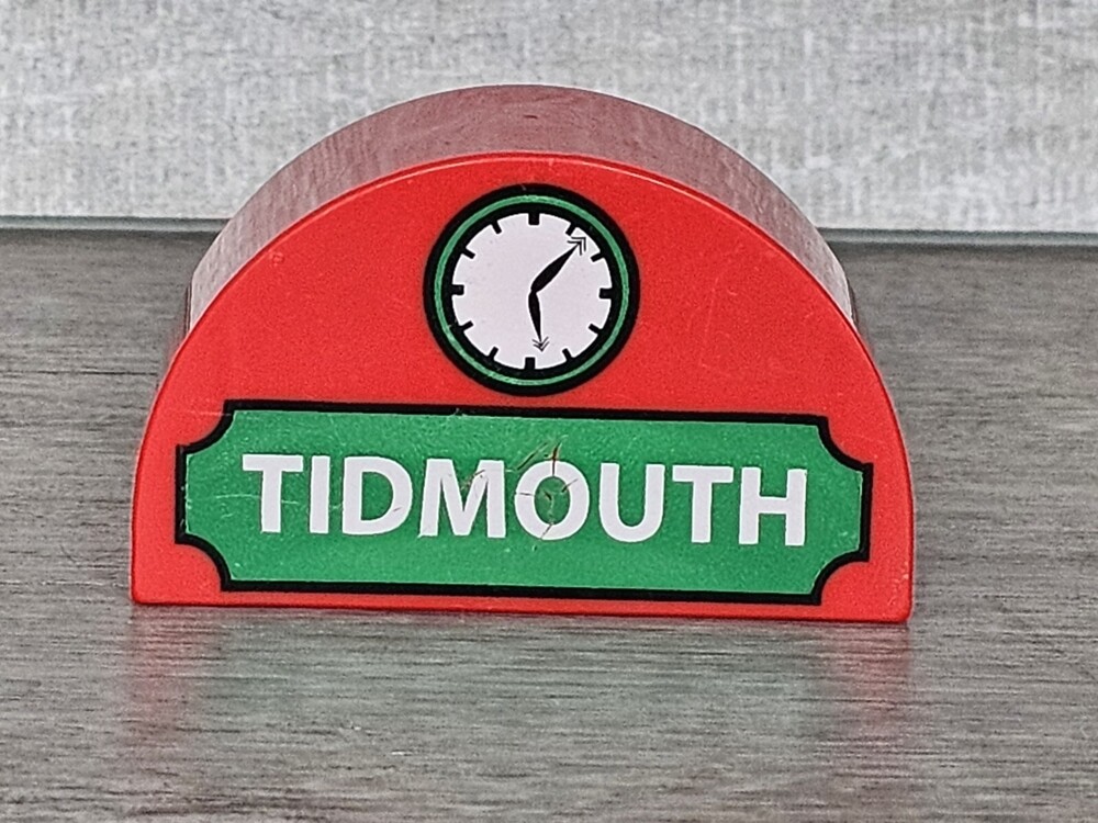 LEGO DUPLO Thomas Train Tidmouth Station Sign Replacement